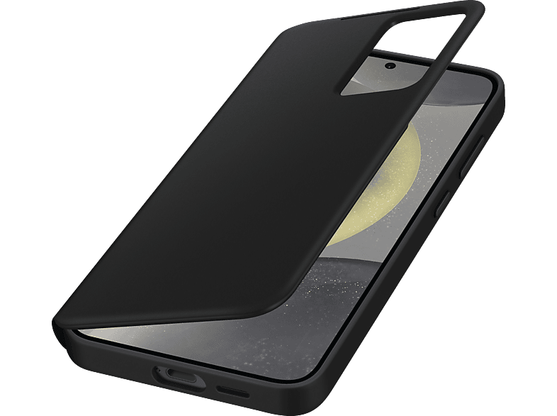 SAMSUNG Smart View Wallet Case, Bookcover, Samsung, Galaxy S24+, Black