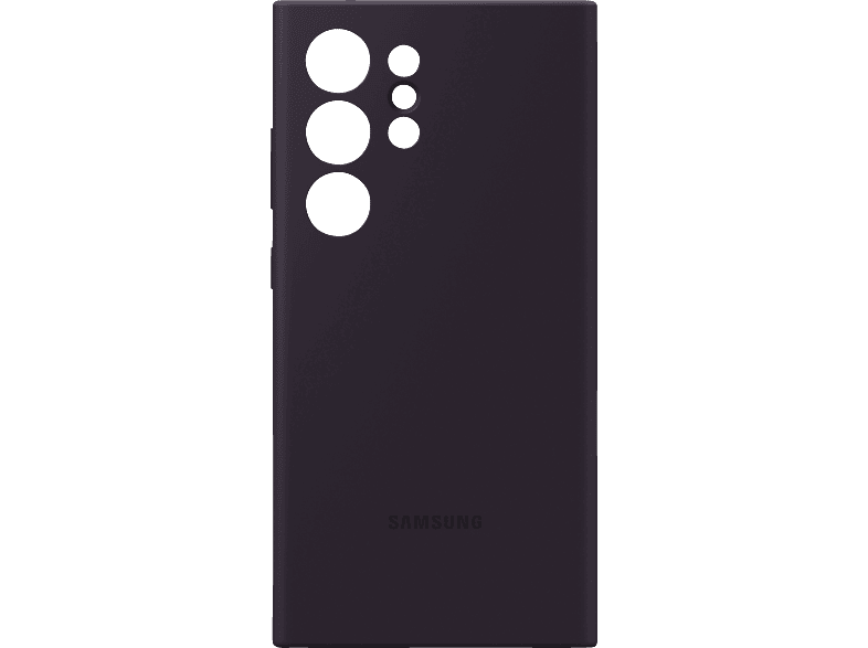SAMSUNG Silicone Case, Backcover, Samsung, Galaxy S24 Ultra, Dark Violet
