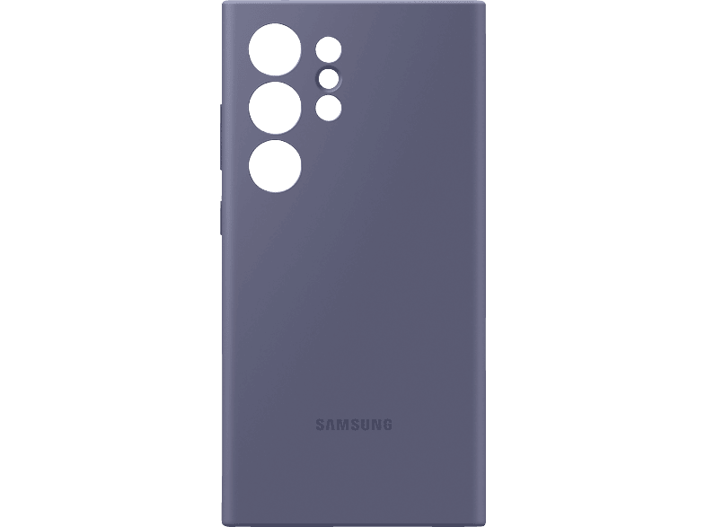 SAMSUNG Silicone Case, Backcover, Samsung, Galaxy S24 Ultra, Violet