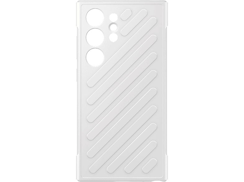 SAMSUNG ITFIT Shield Case, Backcover, Samsung, Galaxy S24 Ultra, Light Gray