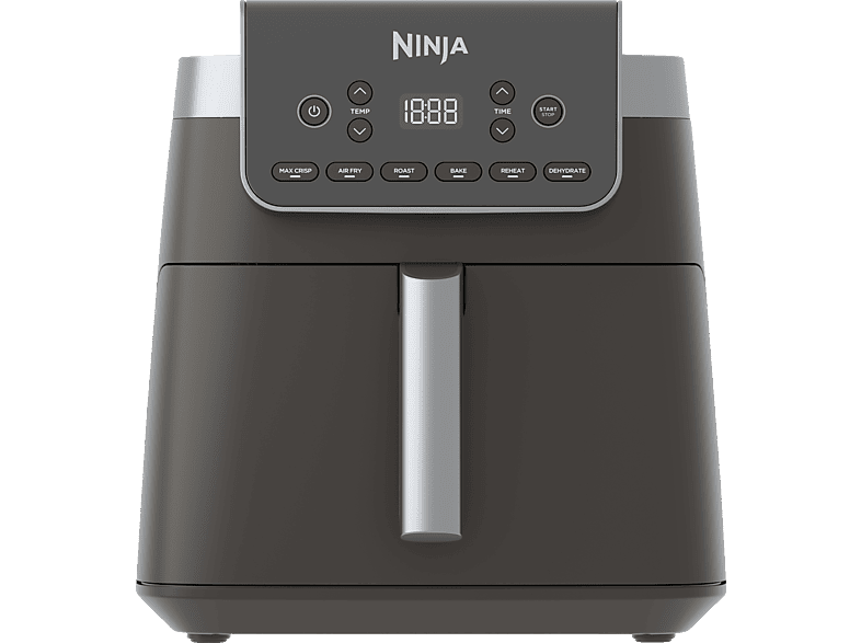 NINJA AF180DE Air Fryer Max Heißluftfritteuse 2000 Watt Schwarz