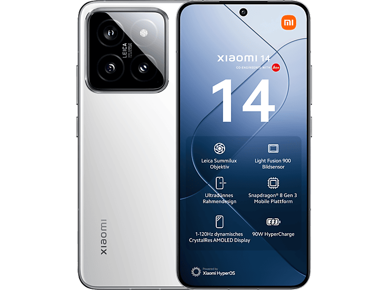 XIAOMI 14 512 GB White Dual SIM