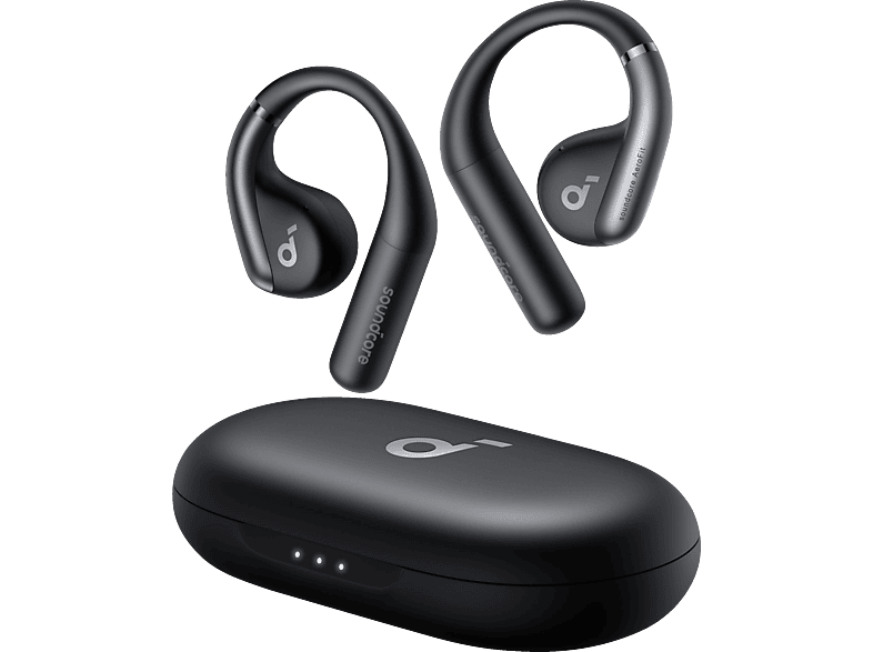 SOUNDCORE BY ANKER AeroFit, Open-ear Kopfhörer Bluetooth Nachtschwarz