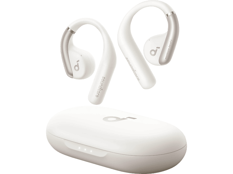 SOUNDCORE BY ANKER AeroFit, Open-ear Kopfhörer Bluetooth Perlmuttweiß