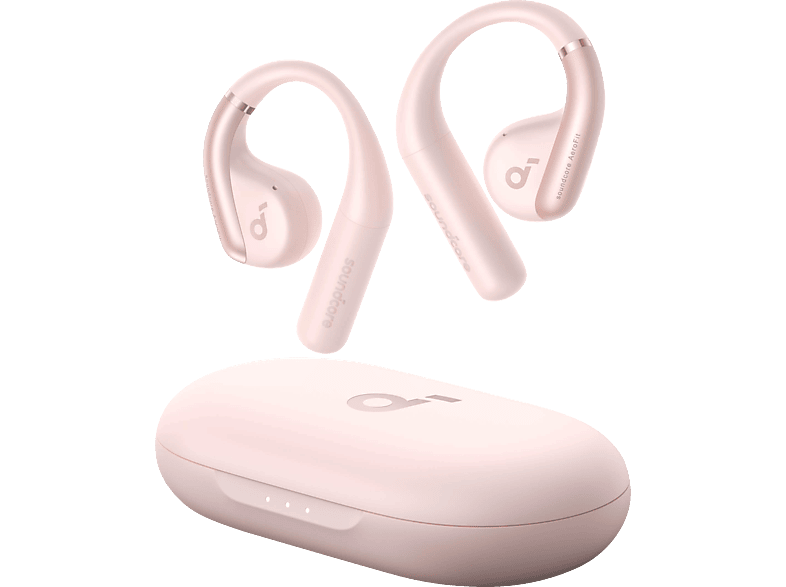 SOUNDCORE BY ANKER AeroFit, Open-ear Kopfhörer Bluetooth Pastellrosa