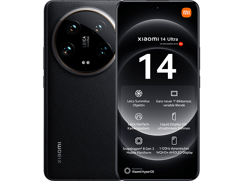 XIAOMI 14 Ultra 512 GB Black Dual SIM