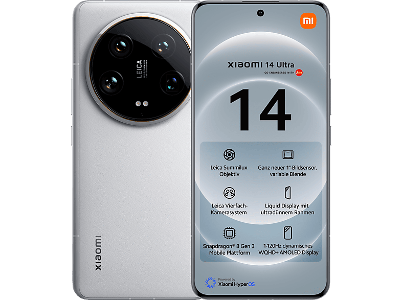 XIAOMI 14 Ultra 512 GB White Dual SIM