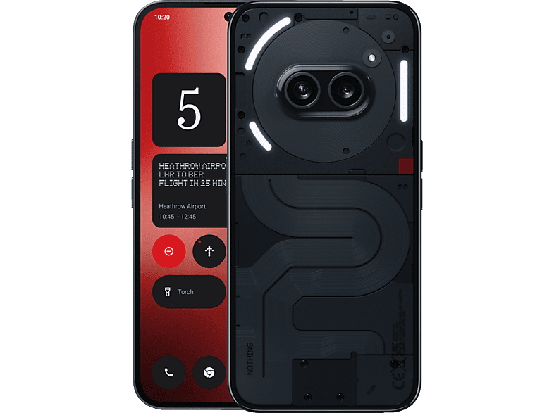 NOTHING Phone (2A) 256 GB Schwarz Dual SIM