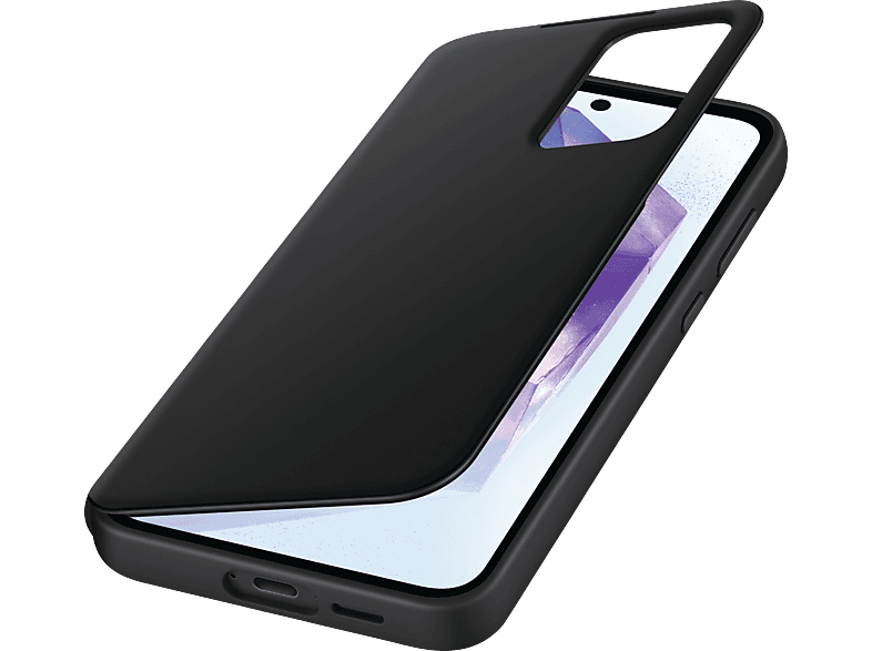 SAMSUNG Smart View Wallet Case, Bookcover, Samsung, Galaxy A55 5G, Black
