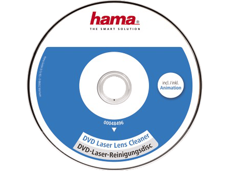 HAMA DVD - Laserreinigungsdisc Mehrfarbig