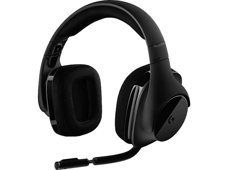 LOGITECH G533, Over-ear Gaming Headset Schwarz