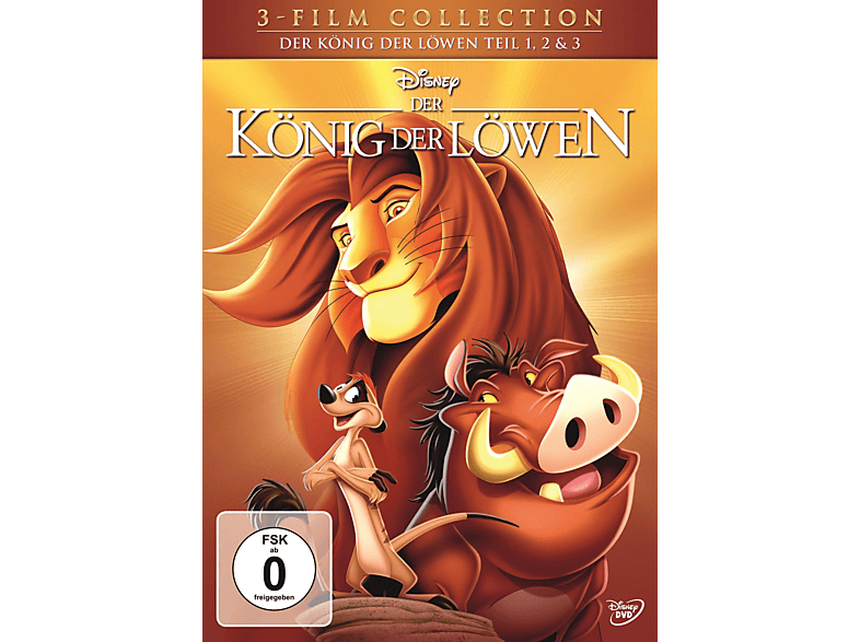 Der König der Löwen - Disney Classics + 2. & 3. Teil DVD