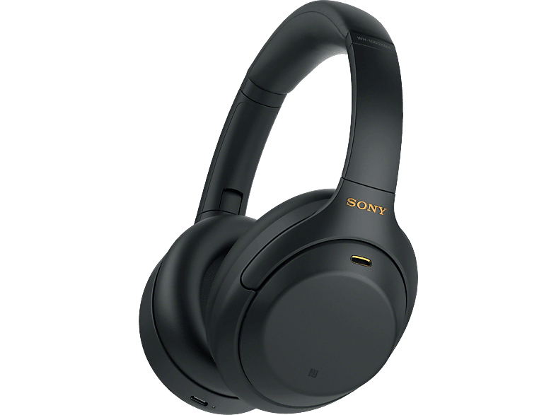 SONY WH-1000XM4 Noise Cancelling, Over-ear Kopfhörer Bluetooth Schwarz
