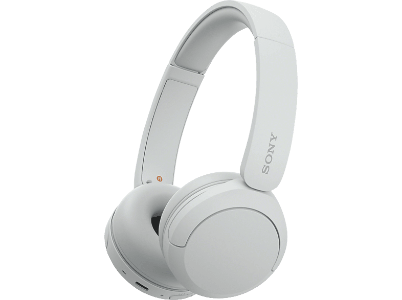 SONY WH-CH520, On-ear Kopfhörer Bluetooth White