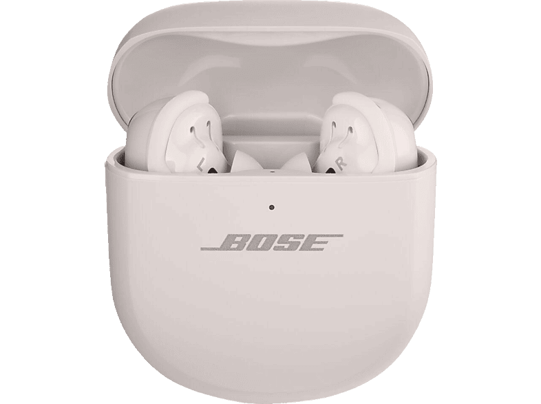 BOSE QuietComfort Ultra Earbuds Noise Cancelling, In-ear Kopfhörer Bluetooth Weiß